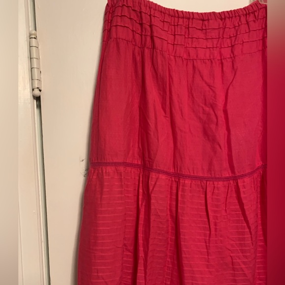 Cato bright pink maxi skirt - women’s size Large (however, fits/feels smaller) - Picture 2 of 4